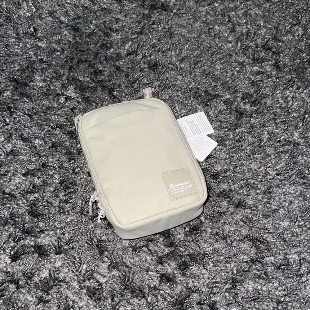 Lululemon Athletica Gray Crossbody Bag Compact Minimalist Design